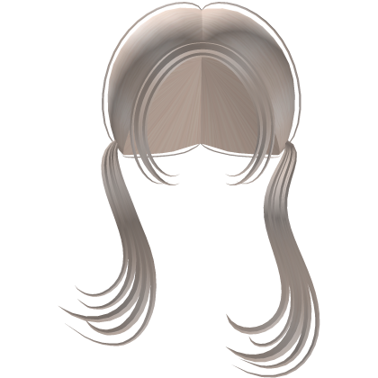 ♡ Wavy Windy Low Pigtails In Pastel Blonde Hair Roblox item