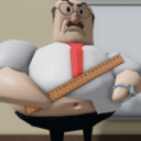 📏ESCAPE SCARY TEACHER OBBY!😈 (FREE ADMIN!)