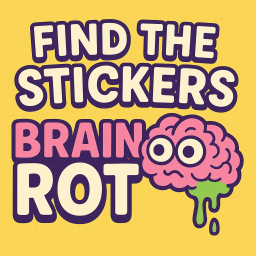 FIND THE STICKERS BRAINROT [Night Event  ]