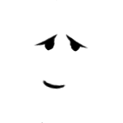 New Tired Face (Revised || Transparent) Roblox decal
