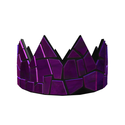 Purple Shattered Shiny Crown