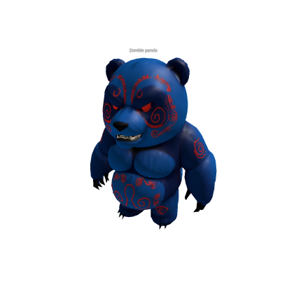 Horror Zombie Panda - Chaser Monster Script NPC