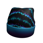 Y2K Emo Scene Black / Blue / Pink Winter Beanie