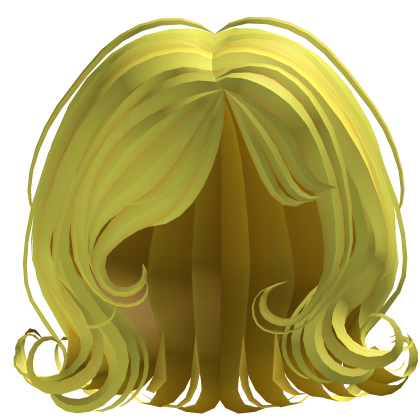 Lemon Messy Waves Hair Roblox item