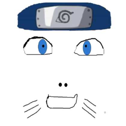 naruto face Roblox decal