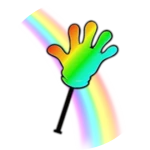Rainbow Slap Hand 🌈