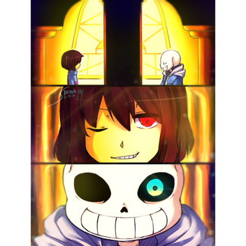 Sans Vs Chara (UNDERTALE)