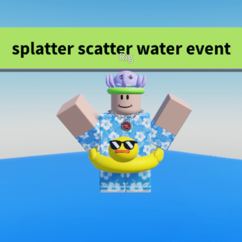 SCATTER SPLATTER event game (in progress)
