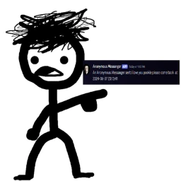 Message EntropyFr anonymously in his dms.. icon