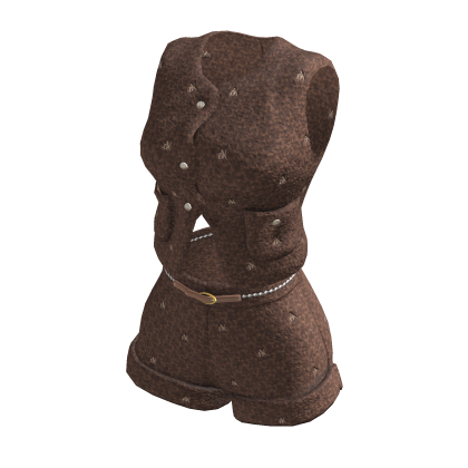 Brown Cozy Cute Fur Mini Set