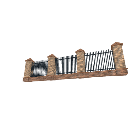 Realistic Fence Wall