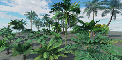 Realistic Tropical Jungle Roblox Nature Pack preview 3