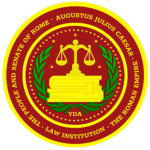The Roman Law Institution