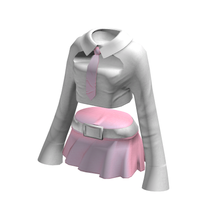 ★ pink anime harajuku school uniform w mini skirt thumbnail