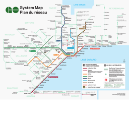 GO Transit Map