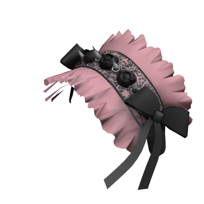 Goth Spiked Headband - Pink Black Roblox item