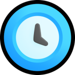 Blue Clock