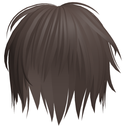 Brown Scene Emo Messy Hair Roblox item