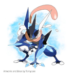 The amazing ROBLOX ash greninja