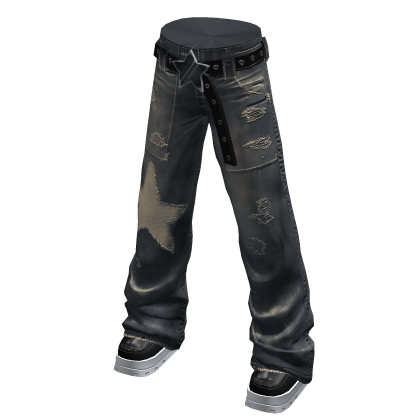 Y2K Jeans Faded Green