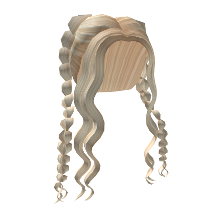 Curly Q Bow Braids Roblox item