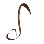Falling Heart Cowlick [Brown]