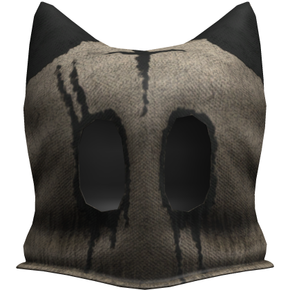horror grunge cross mask