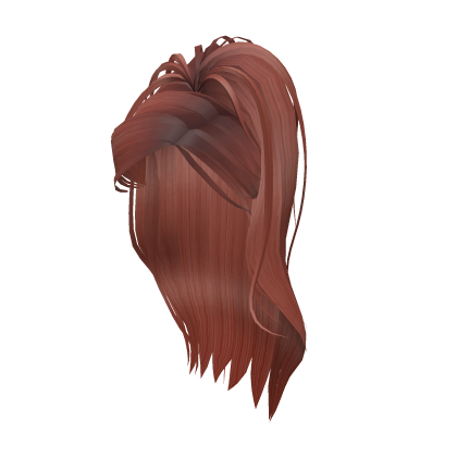 Malibu y2k High Ponytail - Dark Ginger Roblox item