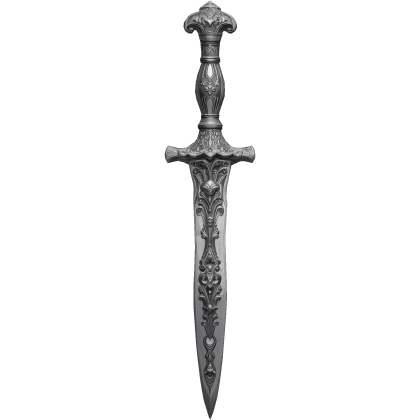 Silver Ornate Medieval Head Dagger  Roblox item