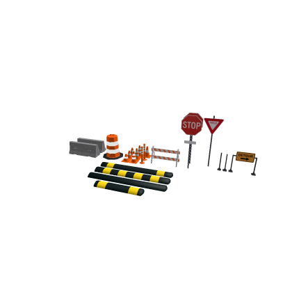 Ultimate Traffic & Road Control Pack [20+ Variant]