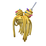 Candy Pasta Hair