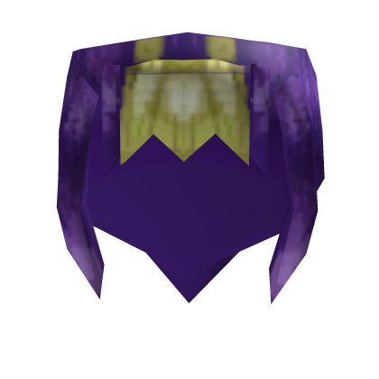 lucky coward ugly purple hair but a bit bigger