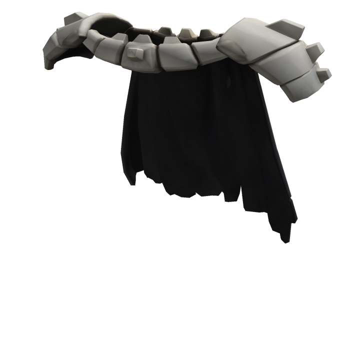 Dragonbone Spine Traveler Cape [Black]