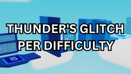 Błąd Thunder a na tabelę trudności Obby