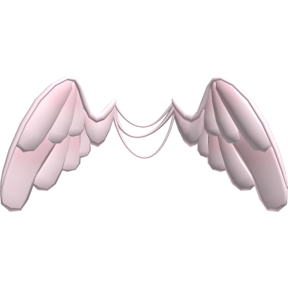 Cute Angel Ribbon Wings in Pink Roblox item