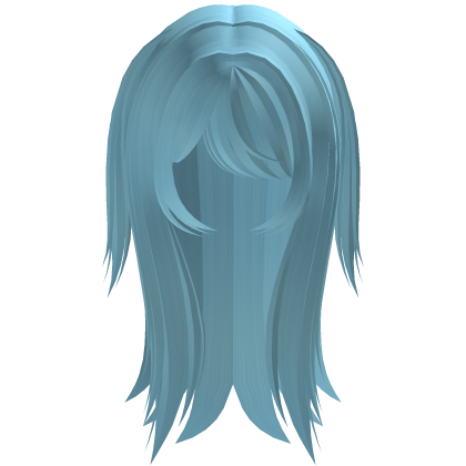 Cyan Cyber Y2K Emo Scene Messy Vkei (҂˕ •˶ ) Roblox item