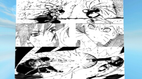 Les champs de bataille de Naruto