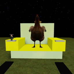 •Chickens United• Worship the chicken god
