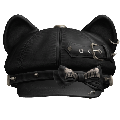 Kawaii Kitten Beret (Black) Roblox item
