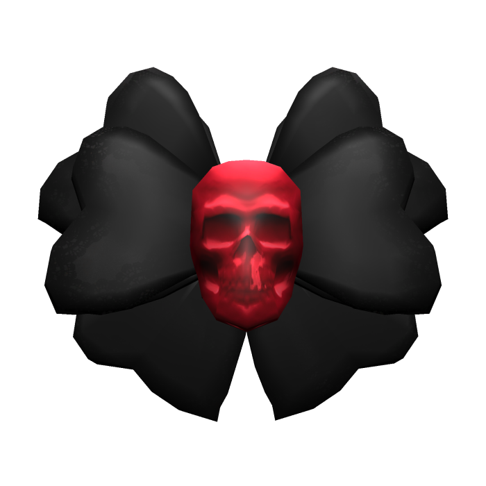 Goth Skull Bowtie