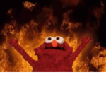 BURNING ELMO CULT.