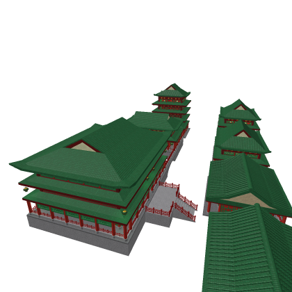 Chinese Imperial Buildings Town Set
