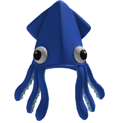 Blue Squid Hat Roblox item