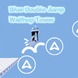 Blue Double Jump Wallhop Tower