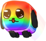 Rainbow Dog