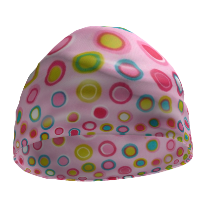 Spotted Pink Mori Kei Shouju Beanie Roblox item