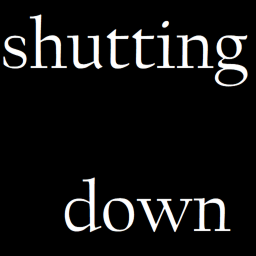 shutting down