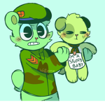 Flippy the soldier