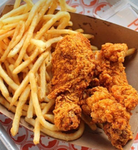 Chicken fingers and fries…