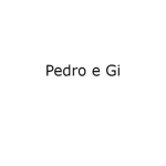 Pedro e gi